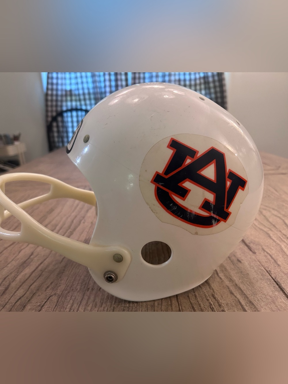 Vintage Auburn Tigers Football Helmet